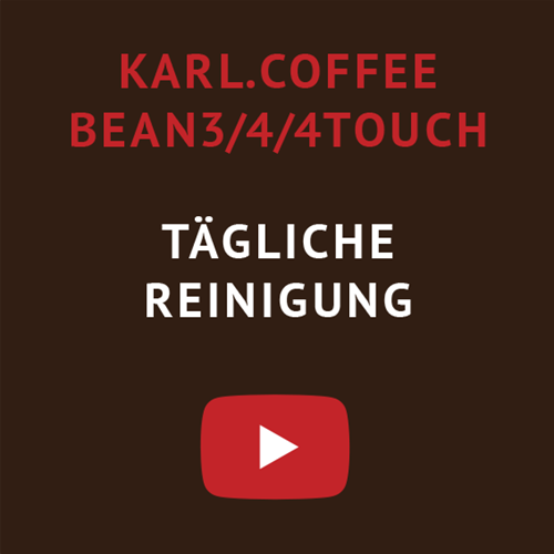 tutorial video coffee tägliche reinigen